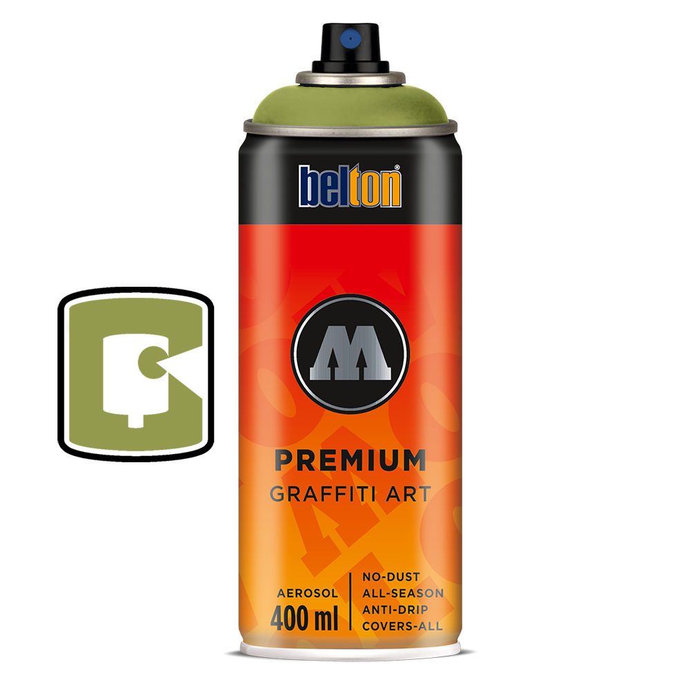 #170 - P.JAY Green 400ML Molotow Premium Belton Spray Paint