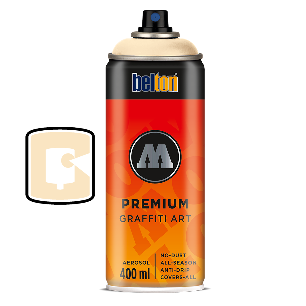 #184 Ivory Light 400ML Molotow Premium Belton Spray Paint