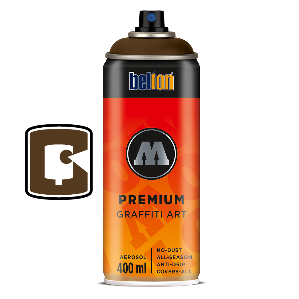 #188 Mocca 400ML Molotow Premium Belton Spray Paint