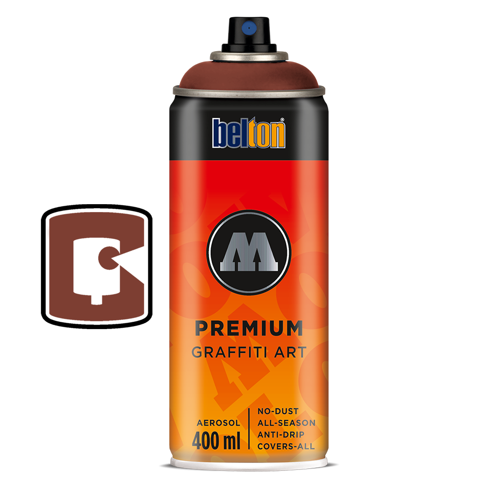 #204 Cocoa 400ML Molotow Premium Belton Spray Paint