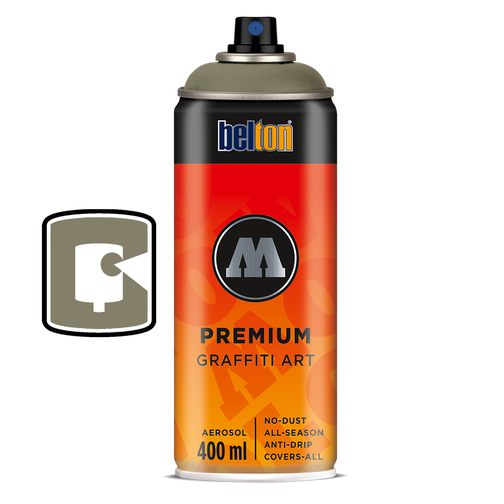#212 Stone Grey Middle 400ML Molotow Premium Belton Spray Paint