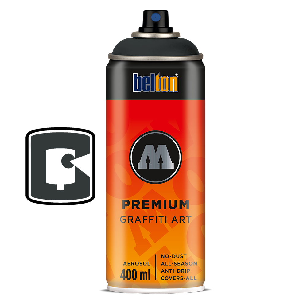 #223 - Anthracite Grey 400ML Molotow Premium Belton Spray Paint