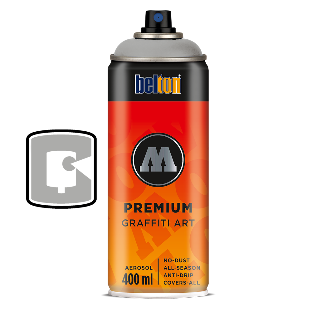 #227 Rock Grey 400ML Molotow Premium Belton Spray Paint