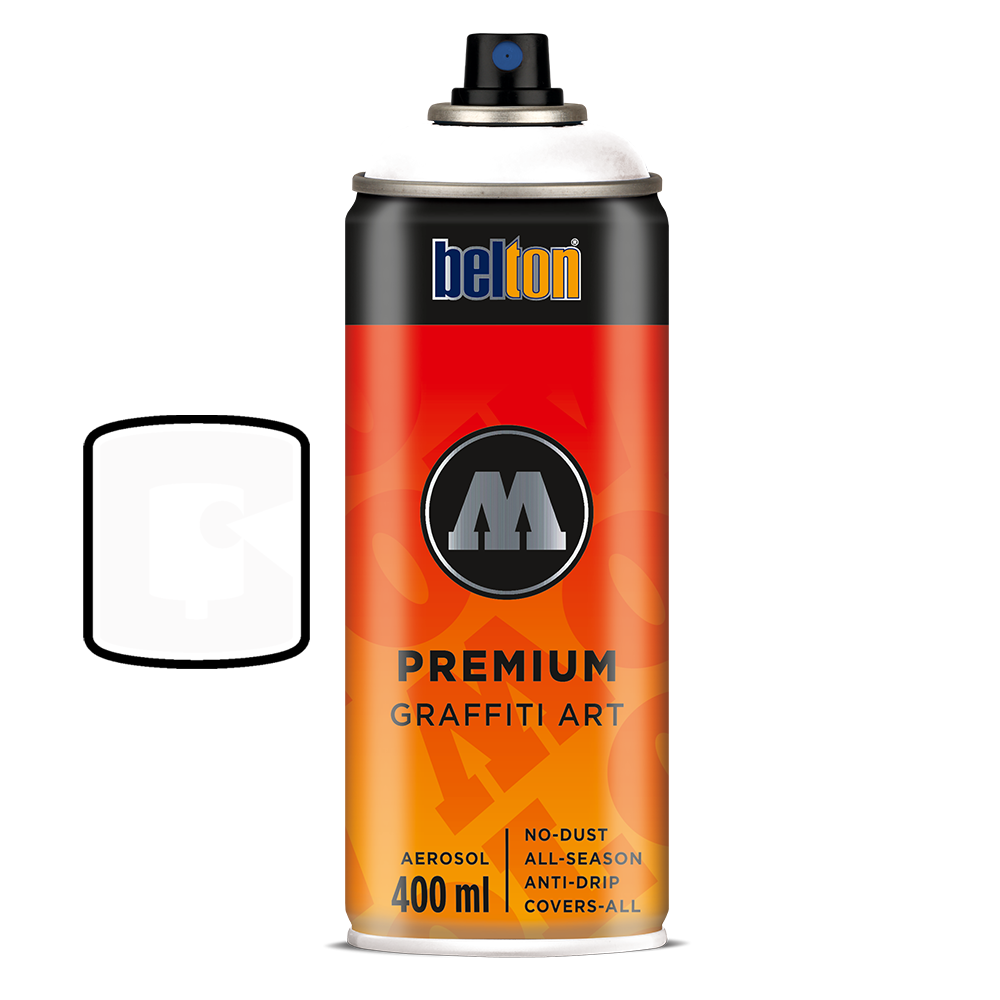 #231 - Signal White 400ML Molotow Premium Belton Spray Paint