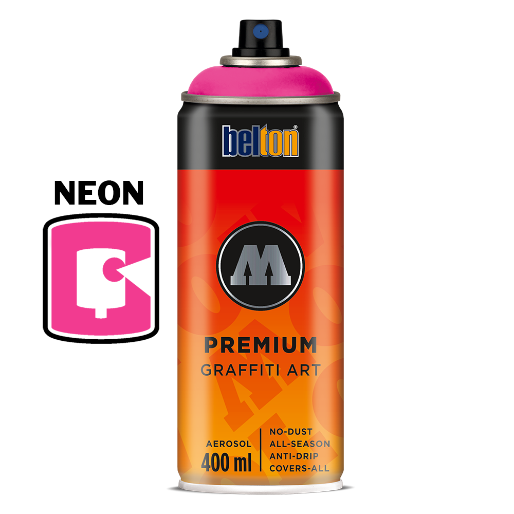 #234 - Neon Pink 400ML Molotow Premium Belton Spray Paint