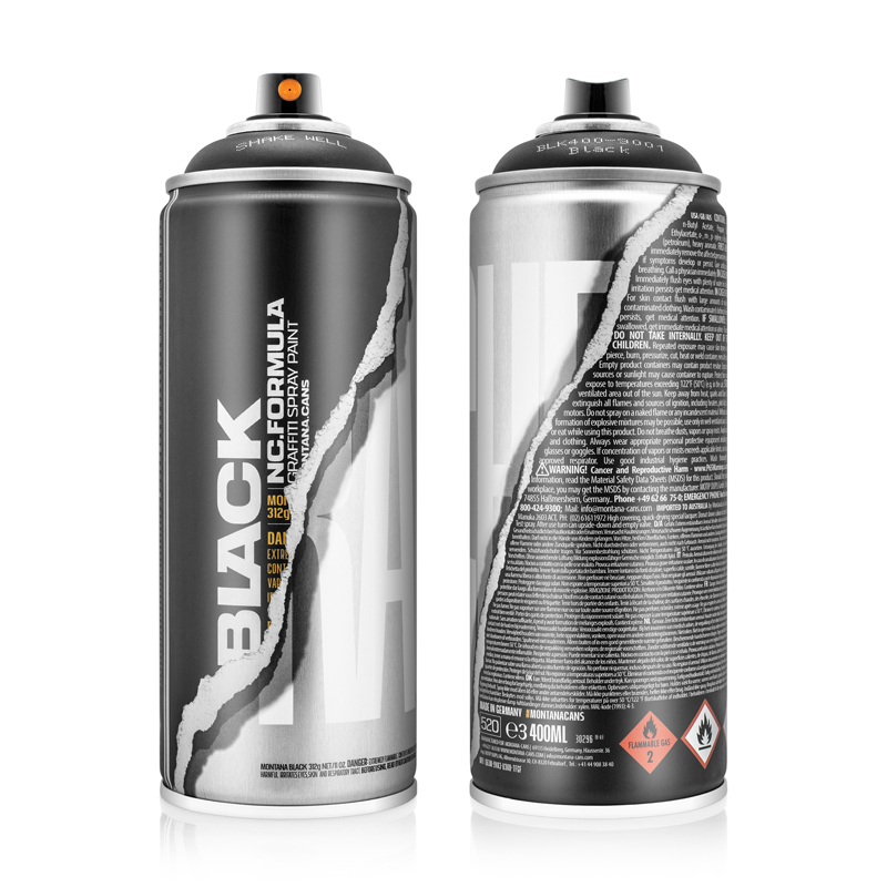 Black Artist Edition Rage Collectors Spray Paint