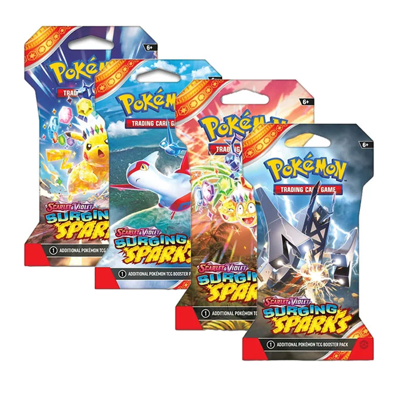 Pokemon Cards - Scarlet &amp; Violet Surging Sparks English Blister Packs