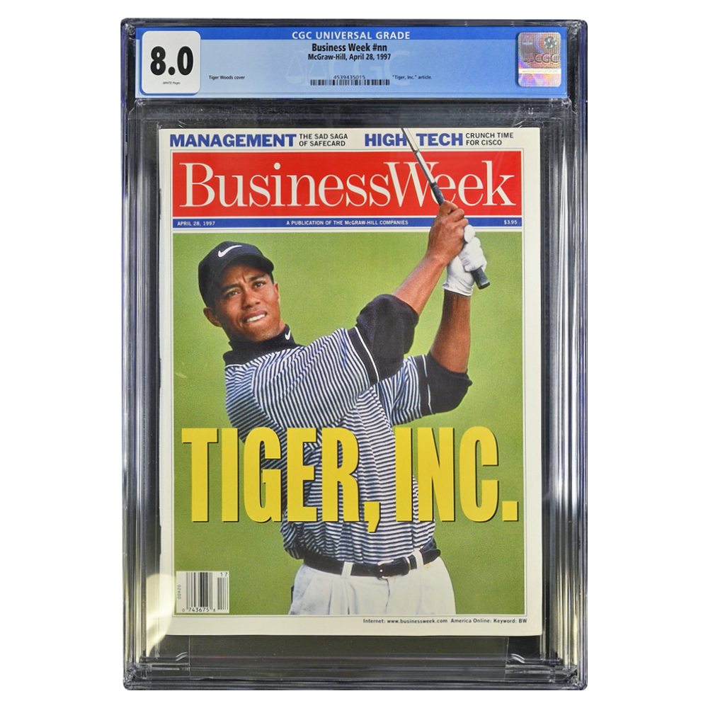 Business Week Magazine - Tiger Woods 1997 (8.0)