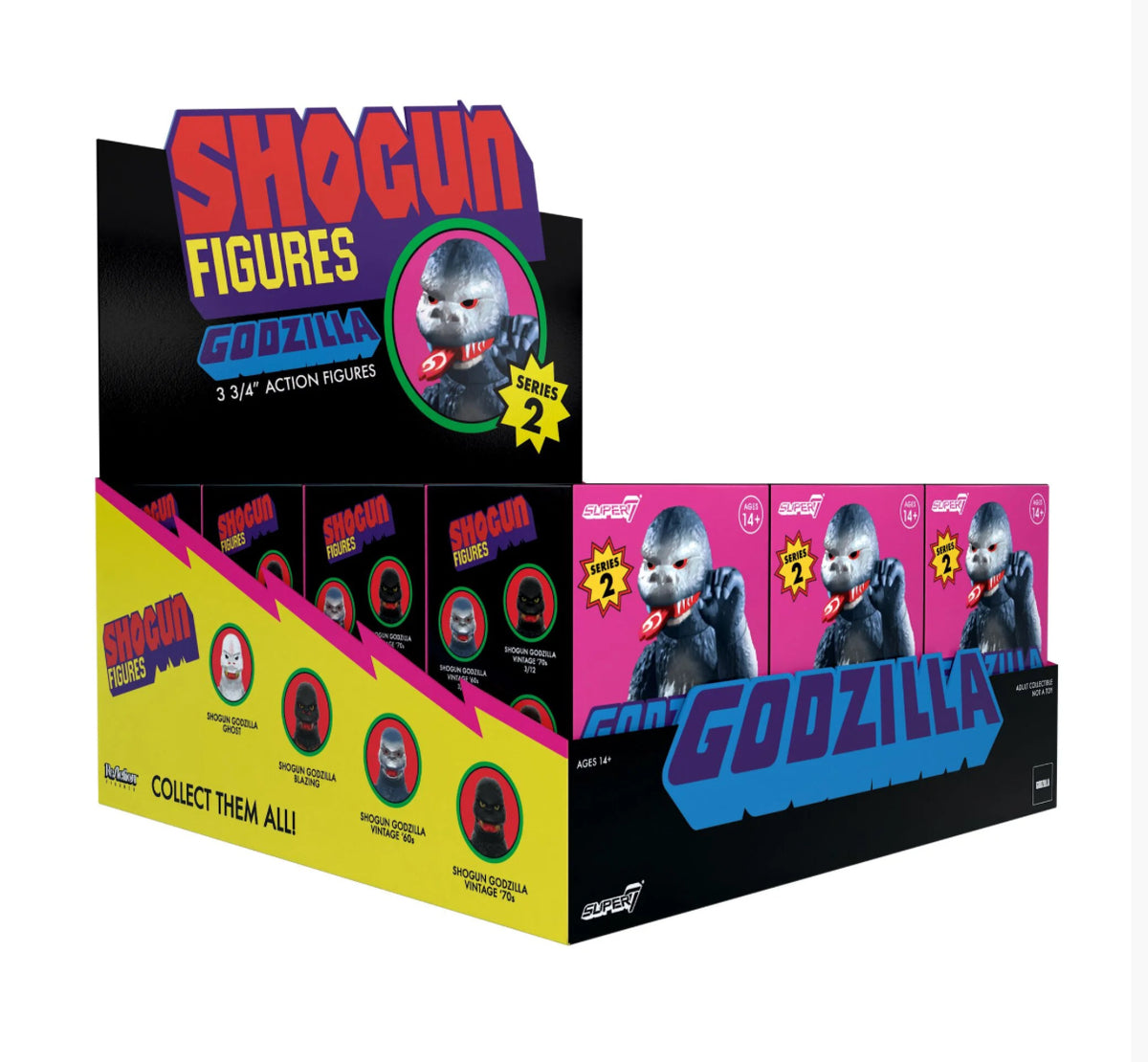 Godzilla Kaiju Shogun Series 2 Blind Box by Super7