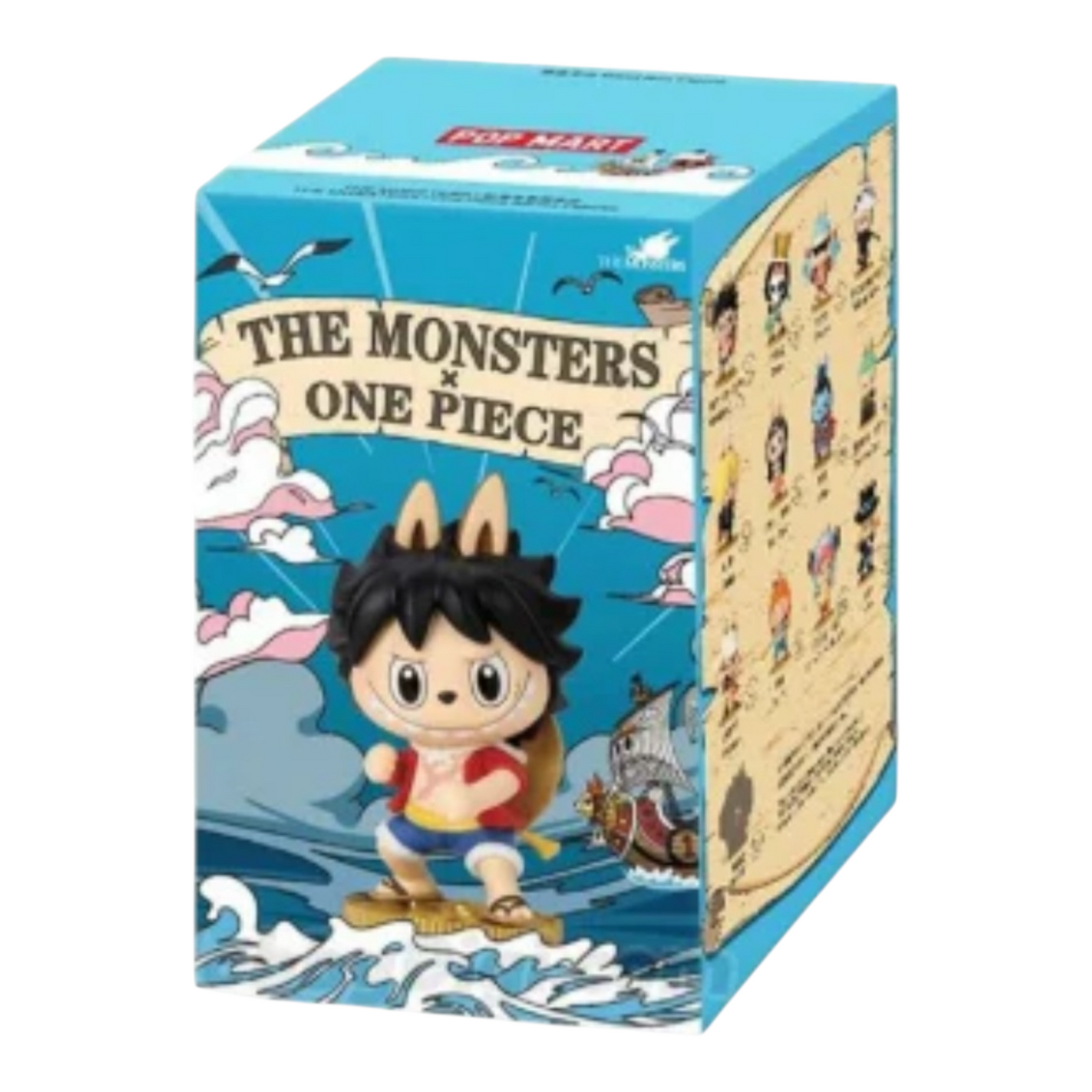 Pop Mart - The Monsters Labubu X One Piece Series Blind Box (1 Random Blind Box)
