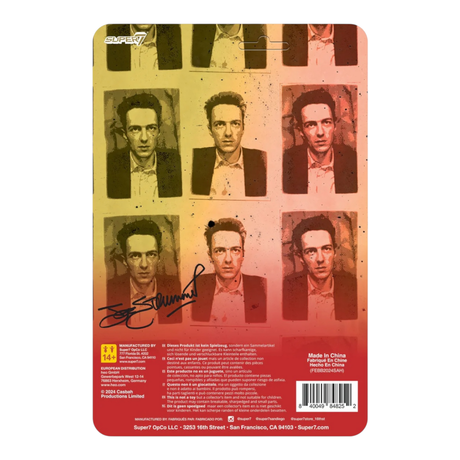 Joe Strummer - Super 7 Reaction Figure