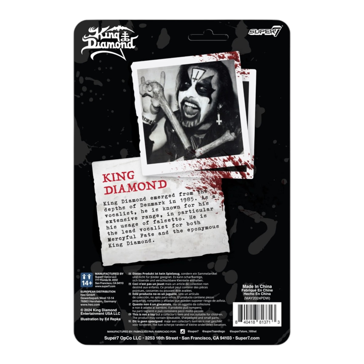 Super 7 King Diamond Figure
