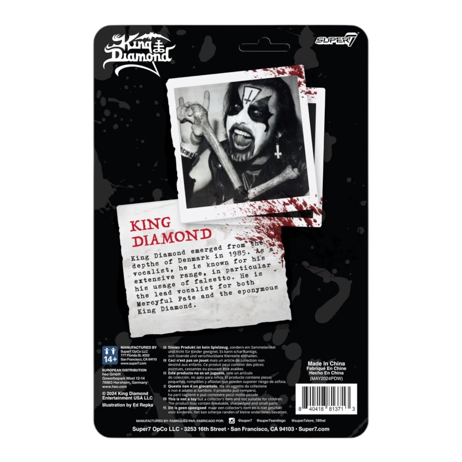 Super 7 King Diamond Figure