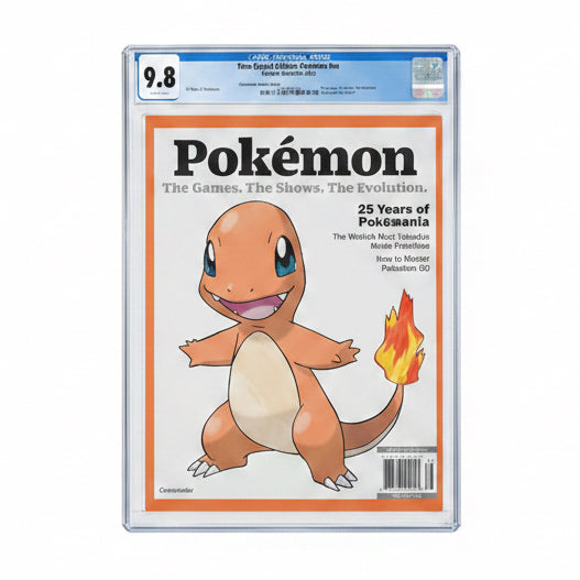 CGC 9.8 - Charmander Variant Cover - Time Magazine Special Edition