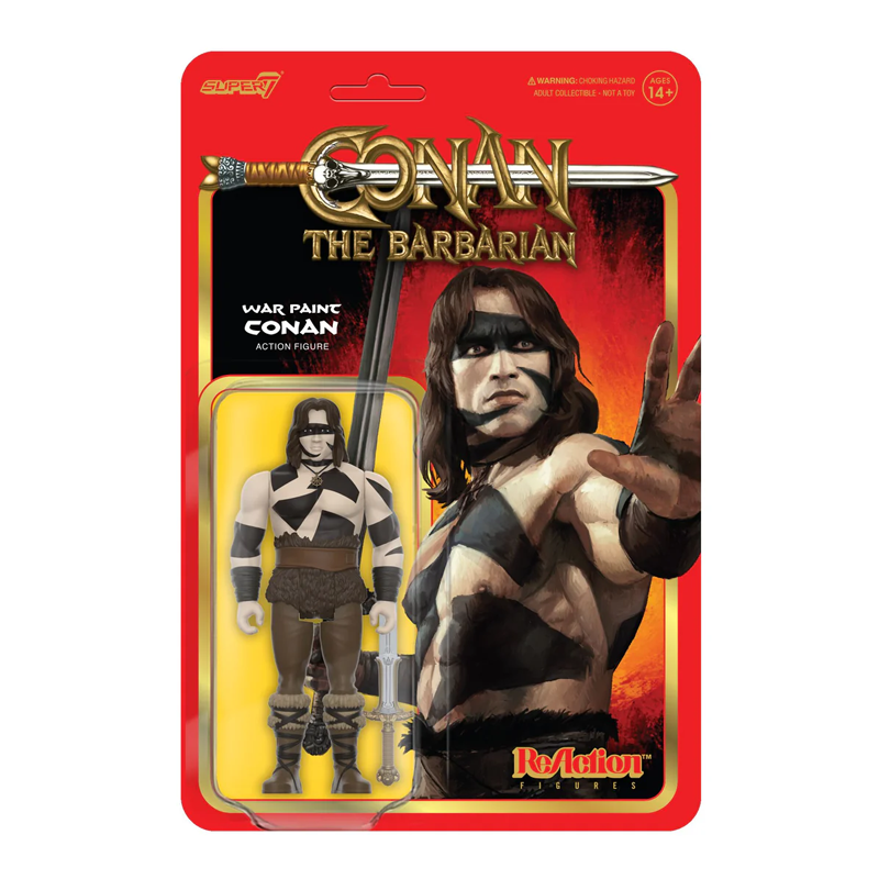 Conan W2 ReAction Figure - Conan (War Paint) by Super7