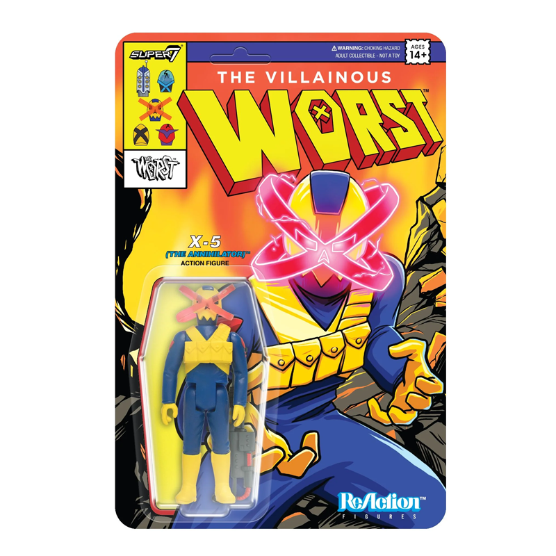 The Annihilator X5 (SDCC 2024) - The Worst ReAction Figure Wave 5 by Super7