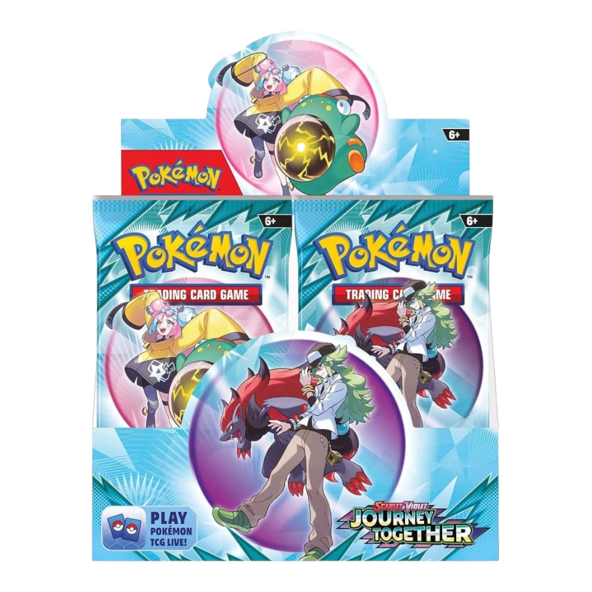 Pokemon Cards - Journey Together Booster Packs