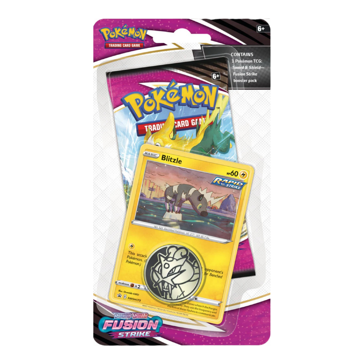 Pokemon Cards - Fusion Strike Checklane Blister