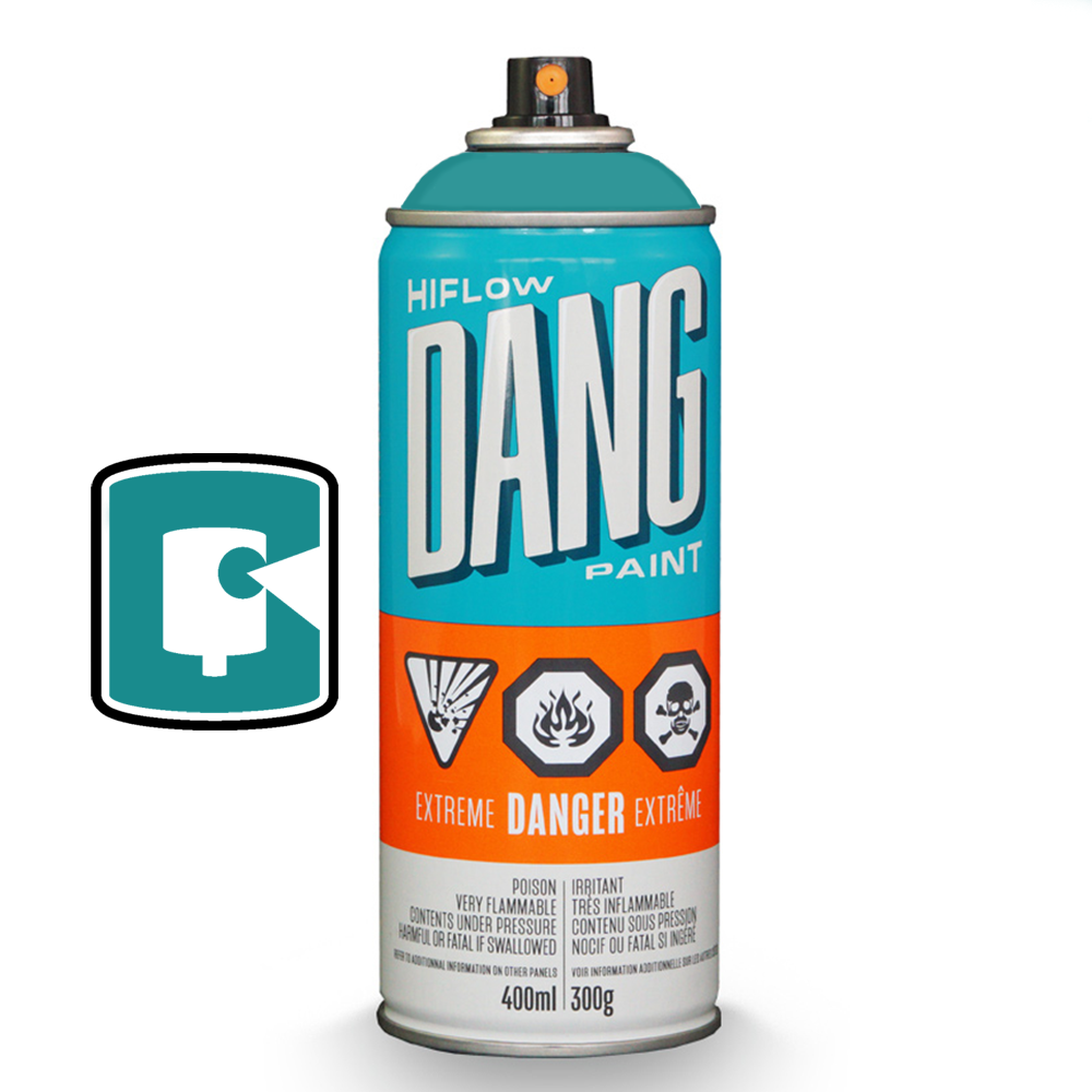 Teal 400ML DANG Hiflow Spray Paint