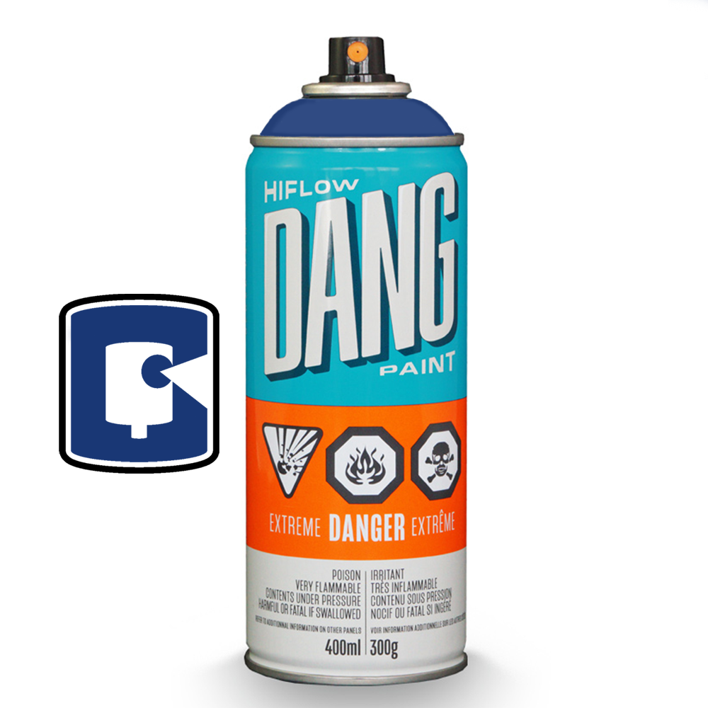 True Blue 400ML DANG Hiflow Spray Paint