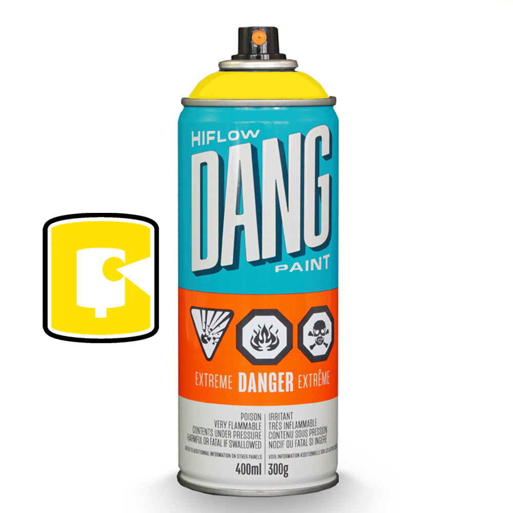 Mustard Yellow 400ML DANG Hiflow Spray Paint
