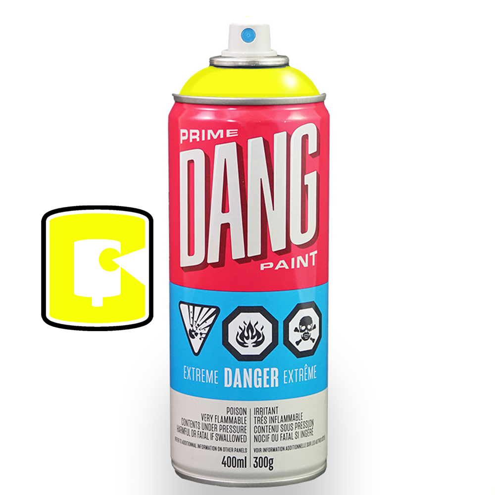 Acid Yellow 400ML DANG Prime Spray Paint