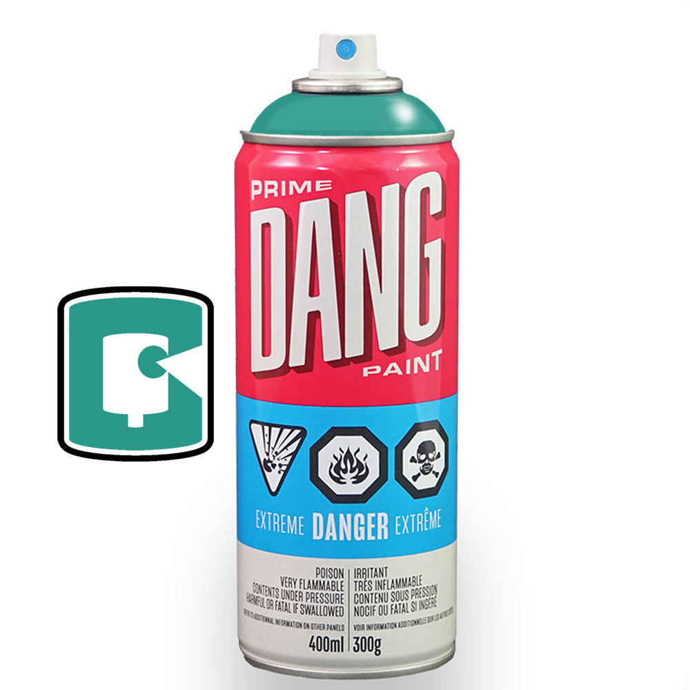 Lagoon Green 400ML DANG Prime Spray Paint TorontoCollective