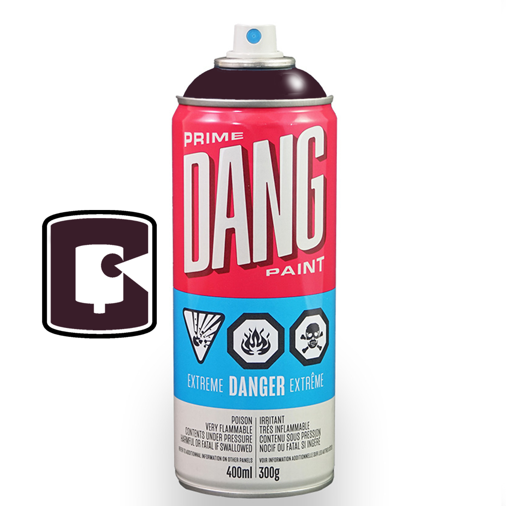 Black Red 400ml DANG Prime Spray Paint
