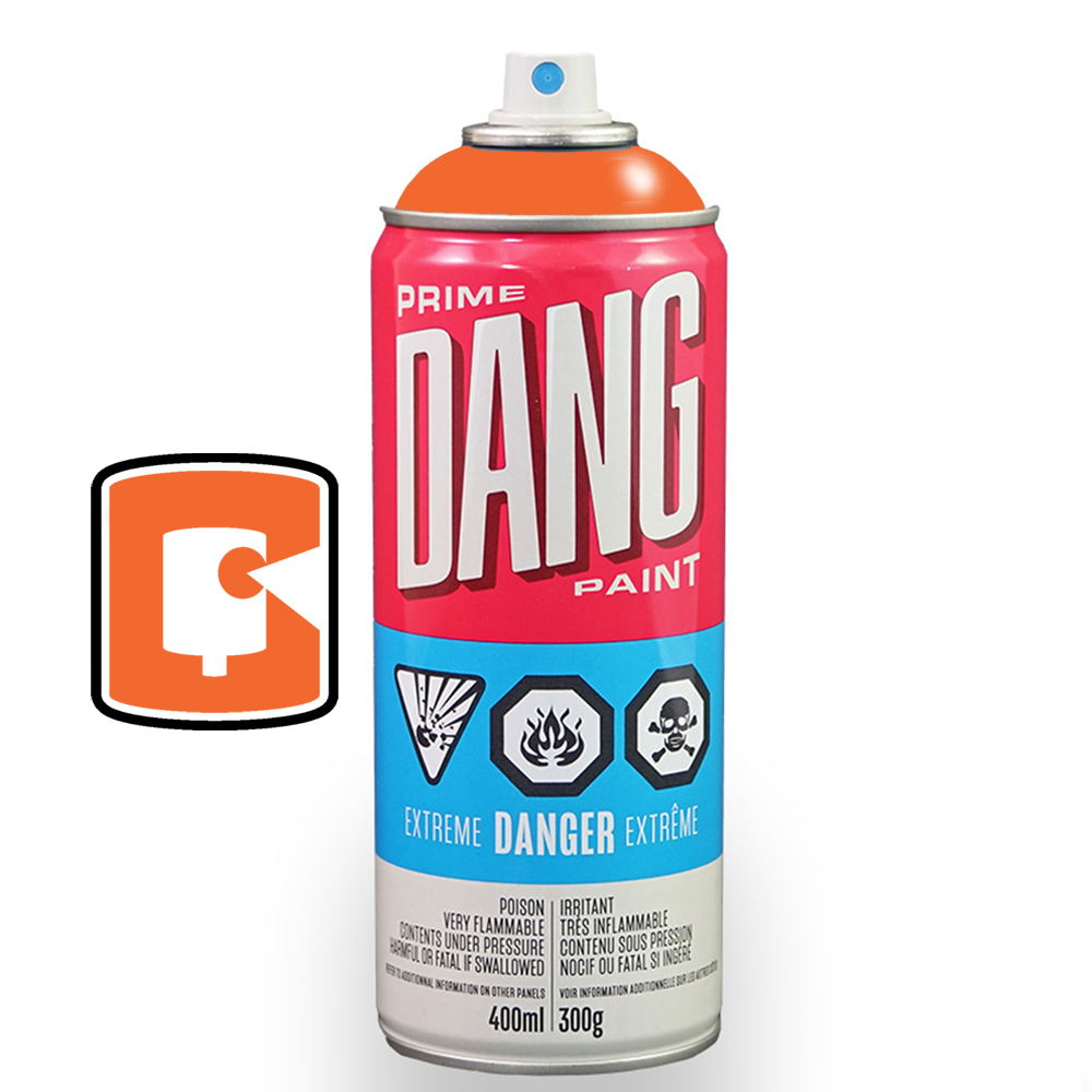 Funk Orange 400ml DANG Prime Spray Paint