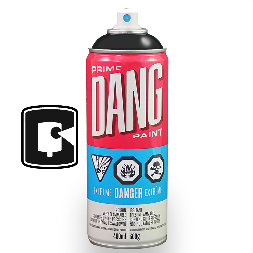 Black 400ML DANG Prime Spray Paint