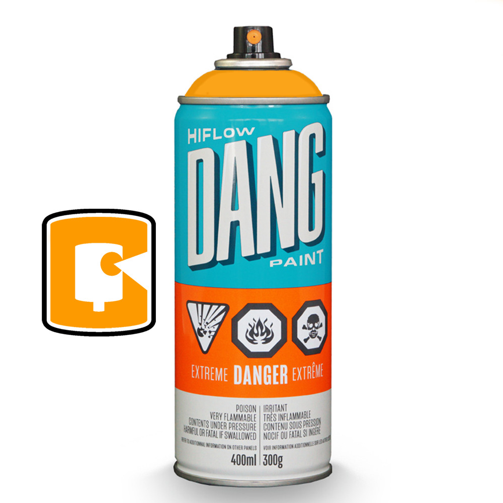 Vivid Orange 400ML DANG Hiflow Spray Paint