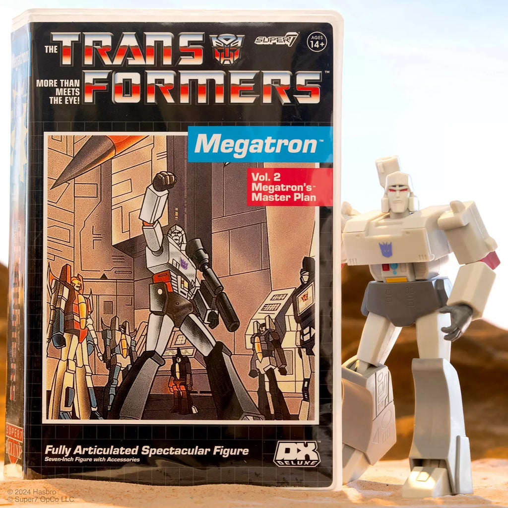 Transformers Megatron VHS Box - Deluxe Figure by Super7
