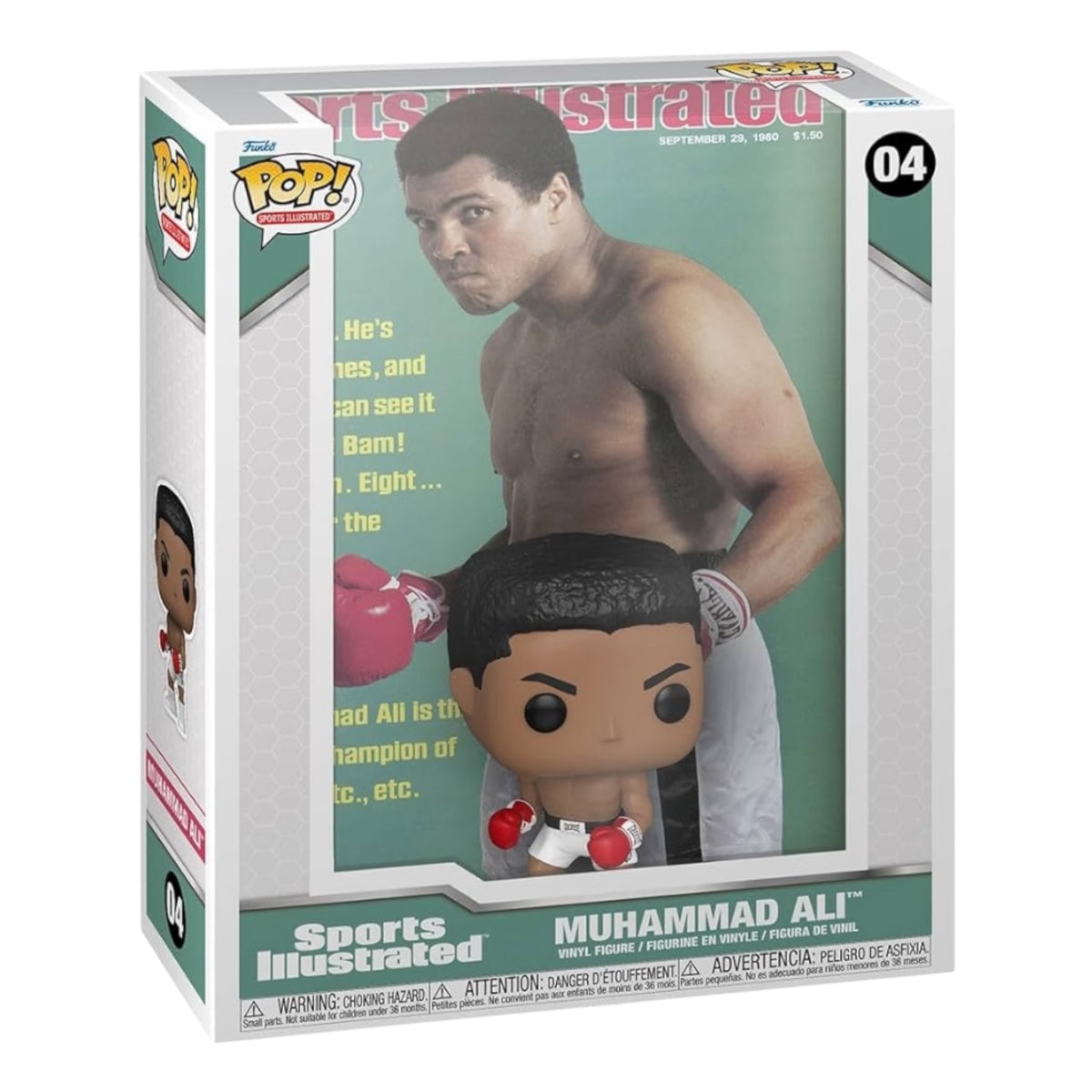 MUHAMMAD ALI POP SPORTS ILLUSTRATED COVER