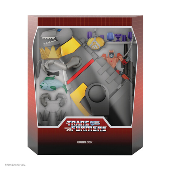 Grimlock Dino Mode - Transformers ULTIMATES! Figure by Super7