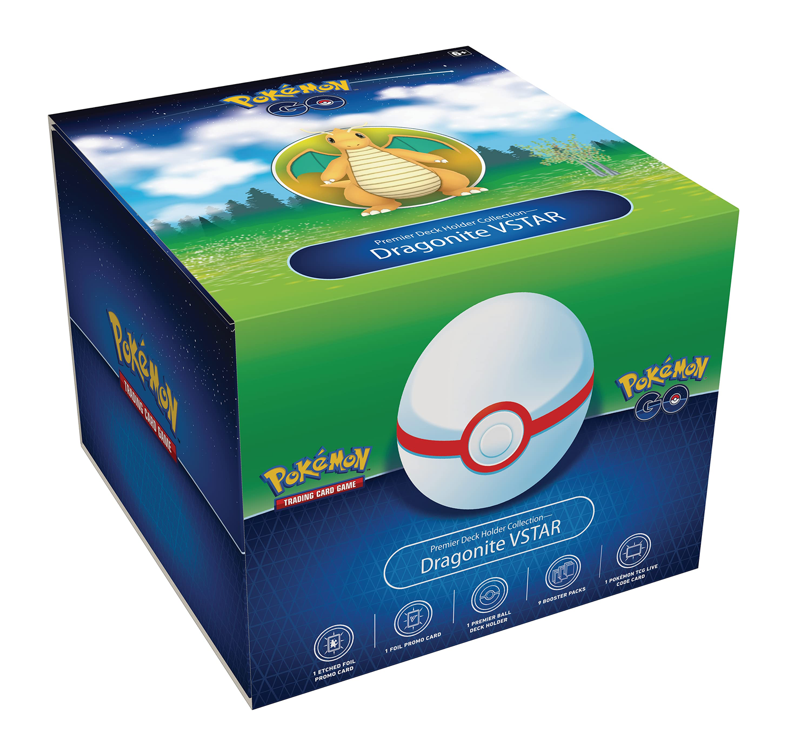 Pokemon TCG - Pokemon Go Premier Deck Holder Dragonite Vstar