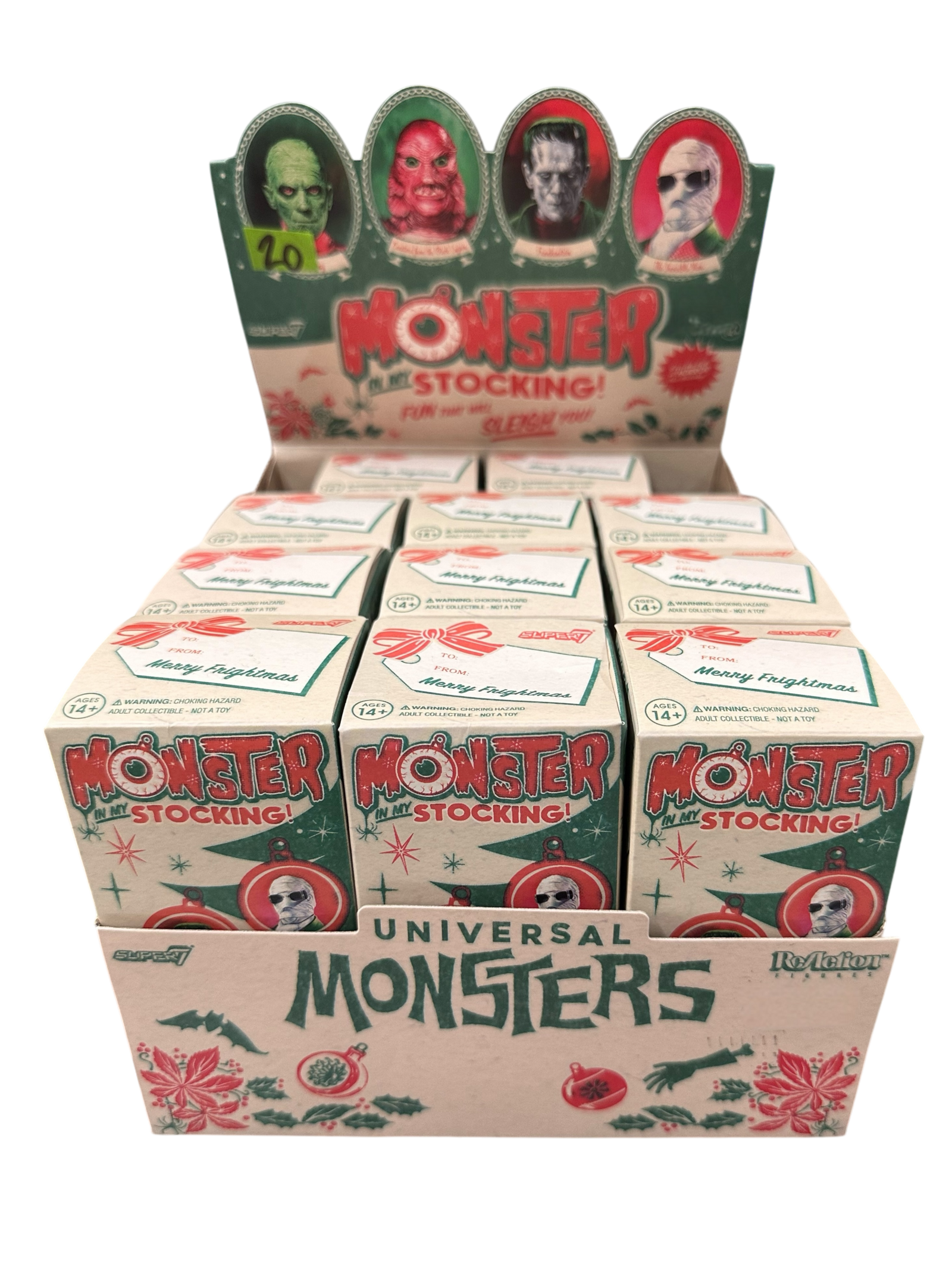 UNIVERSAL MONSTER BLINDBOX Wave 1 (Monster in my stocking)
