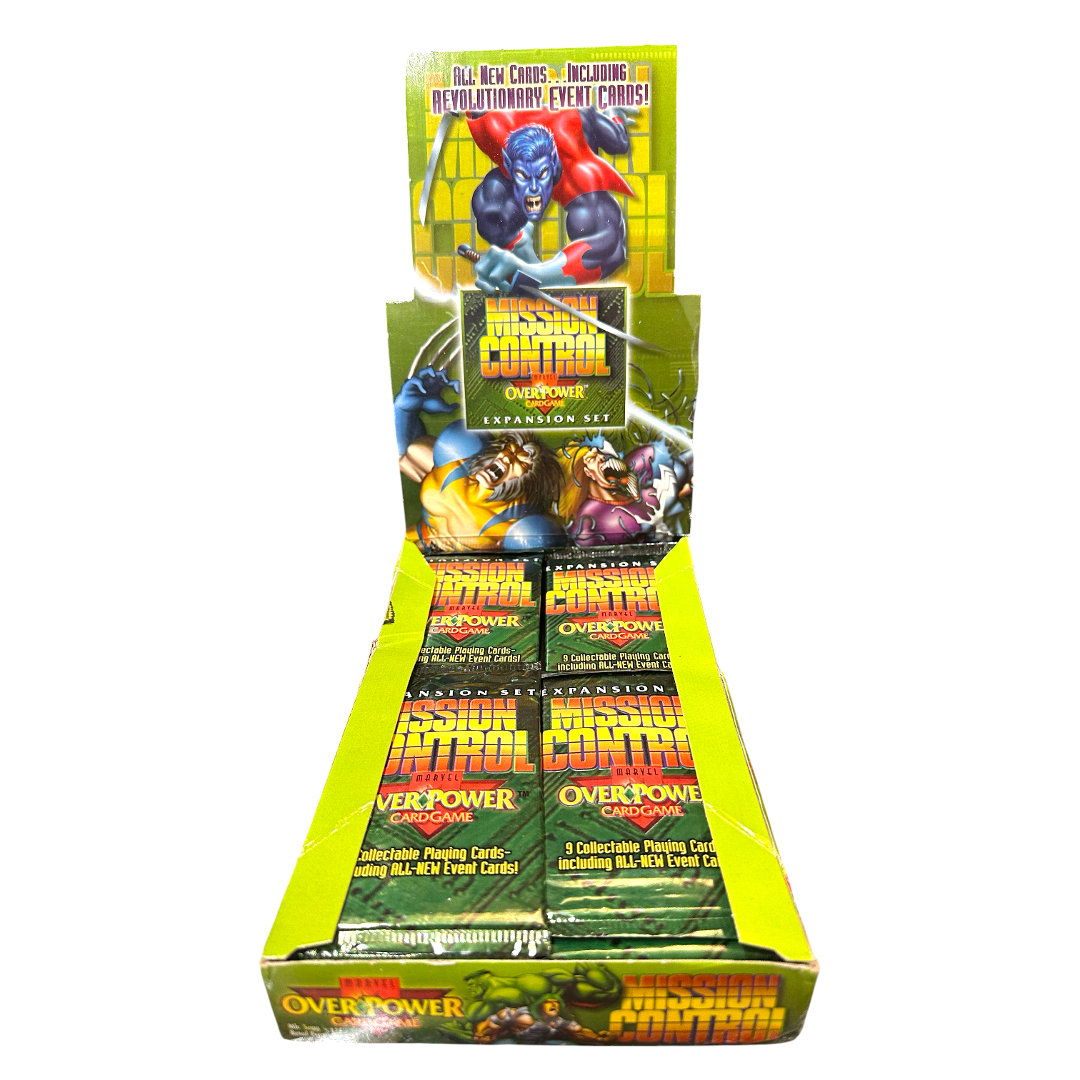 Marvel Overpower - Mission Control Overpower Card Game - Expansion set