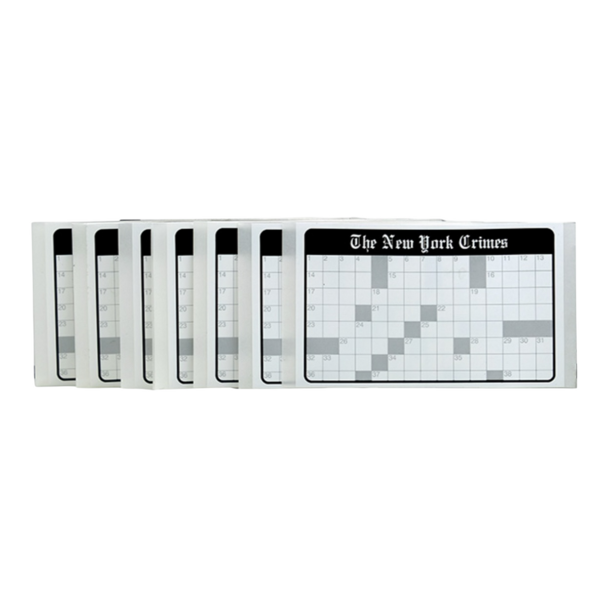 Eggshell 50pk stickers - NY Crimes (Blanks)