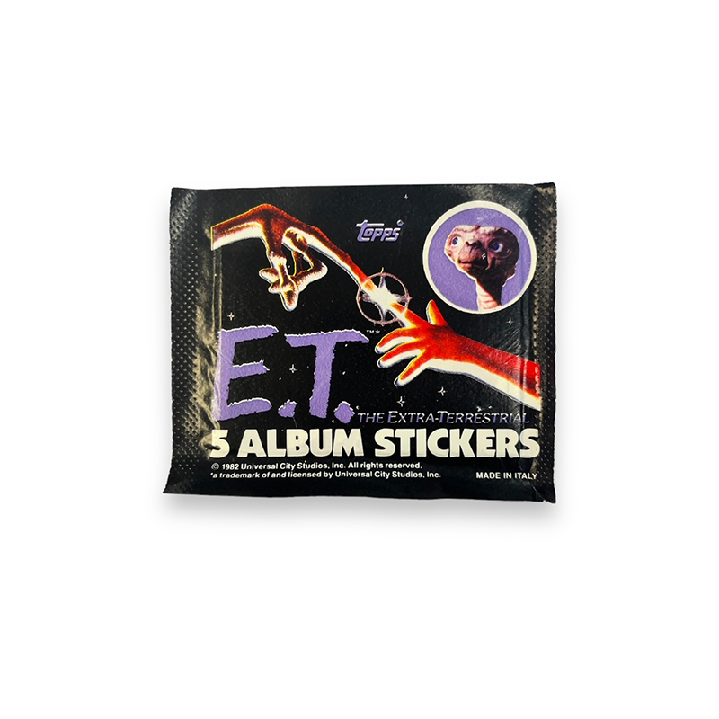 E.T Vintage Sticker