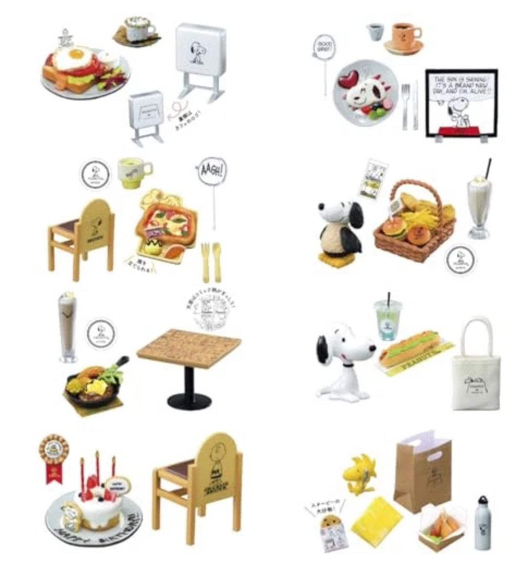 Peanuts Cafe Tour Blind Box Re-Ment