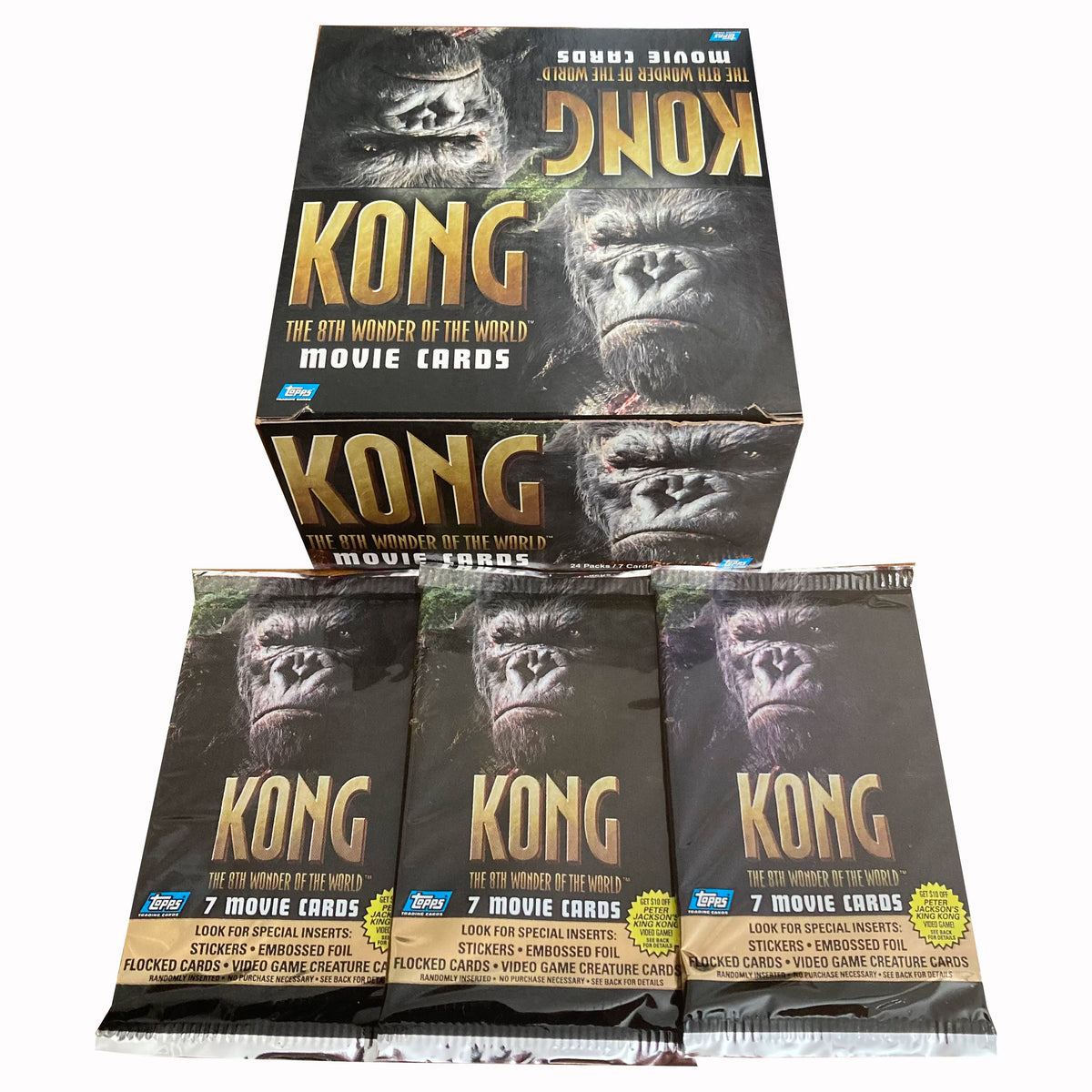 Topps Kong 8th Wonder Movie Cards Single Pack
