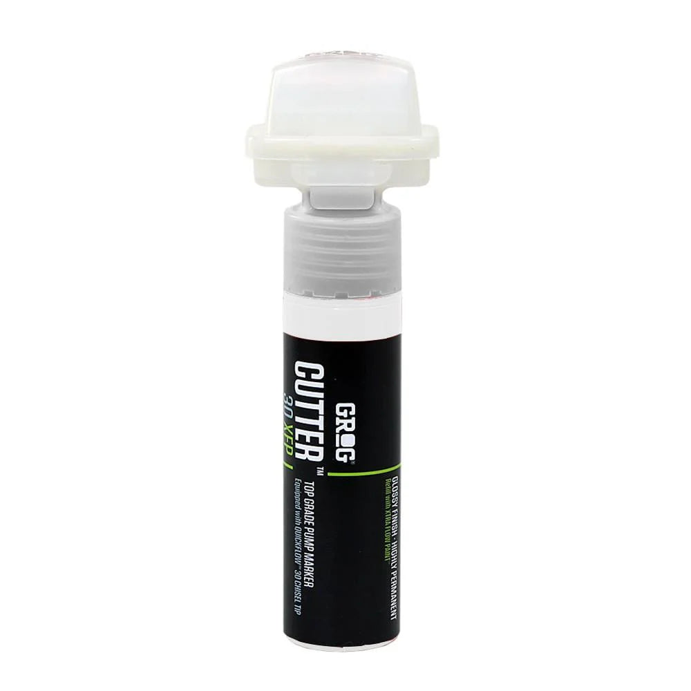 Grog Cutter 30 XFP Paint Marker Bogotá White