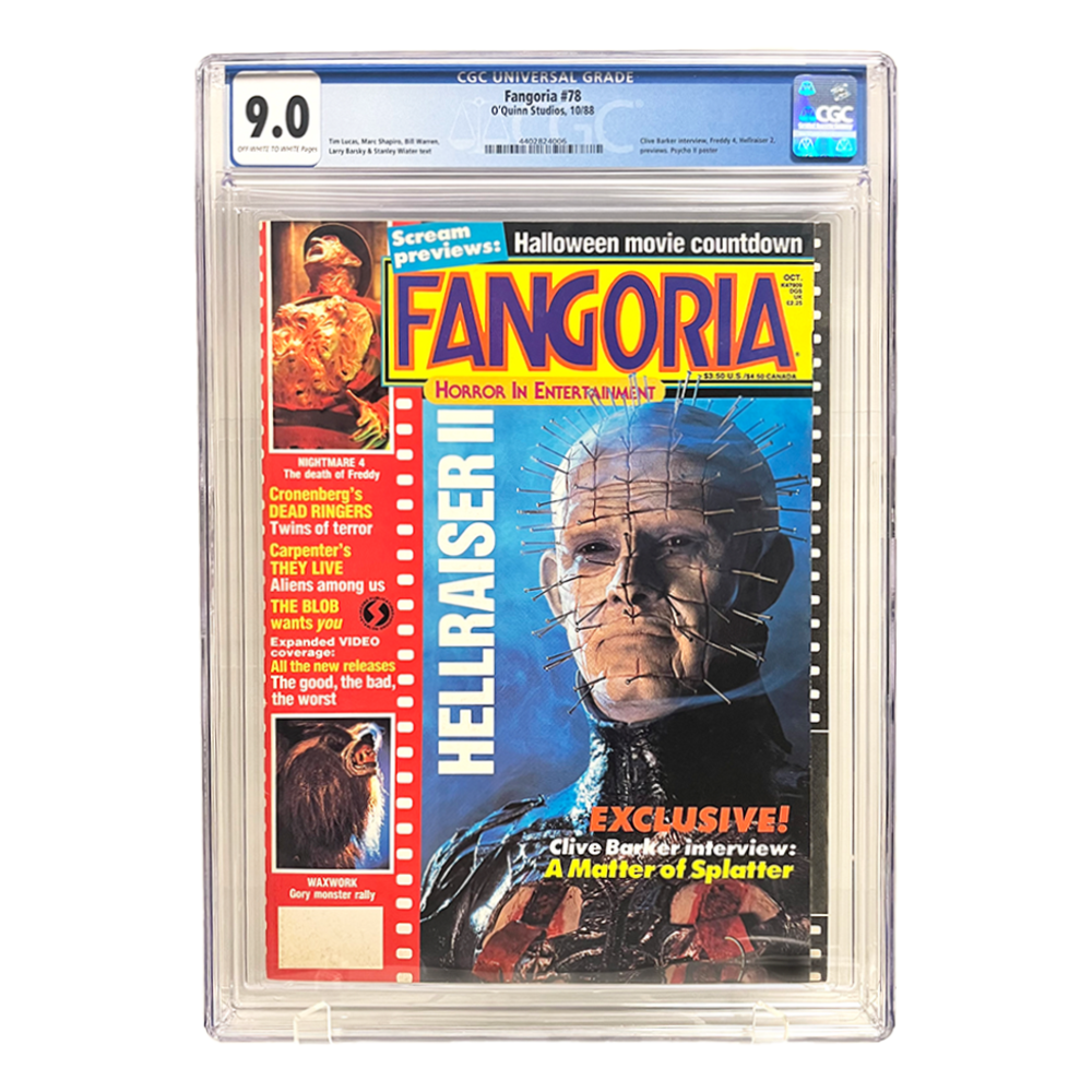 FANGORIA Magazine - Hellraiser 2 1988 (9.0 TOP POP)