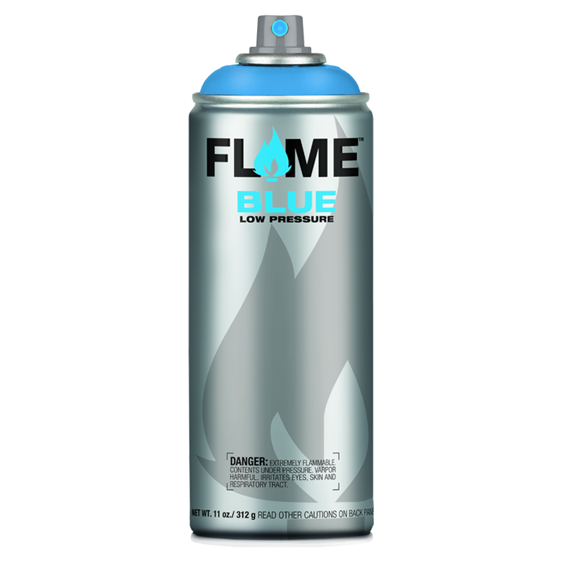 Flame Blue Low Pressure Spray Paint 400ml