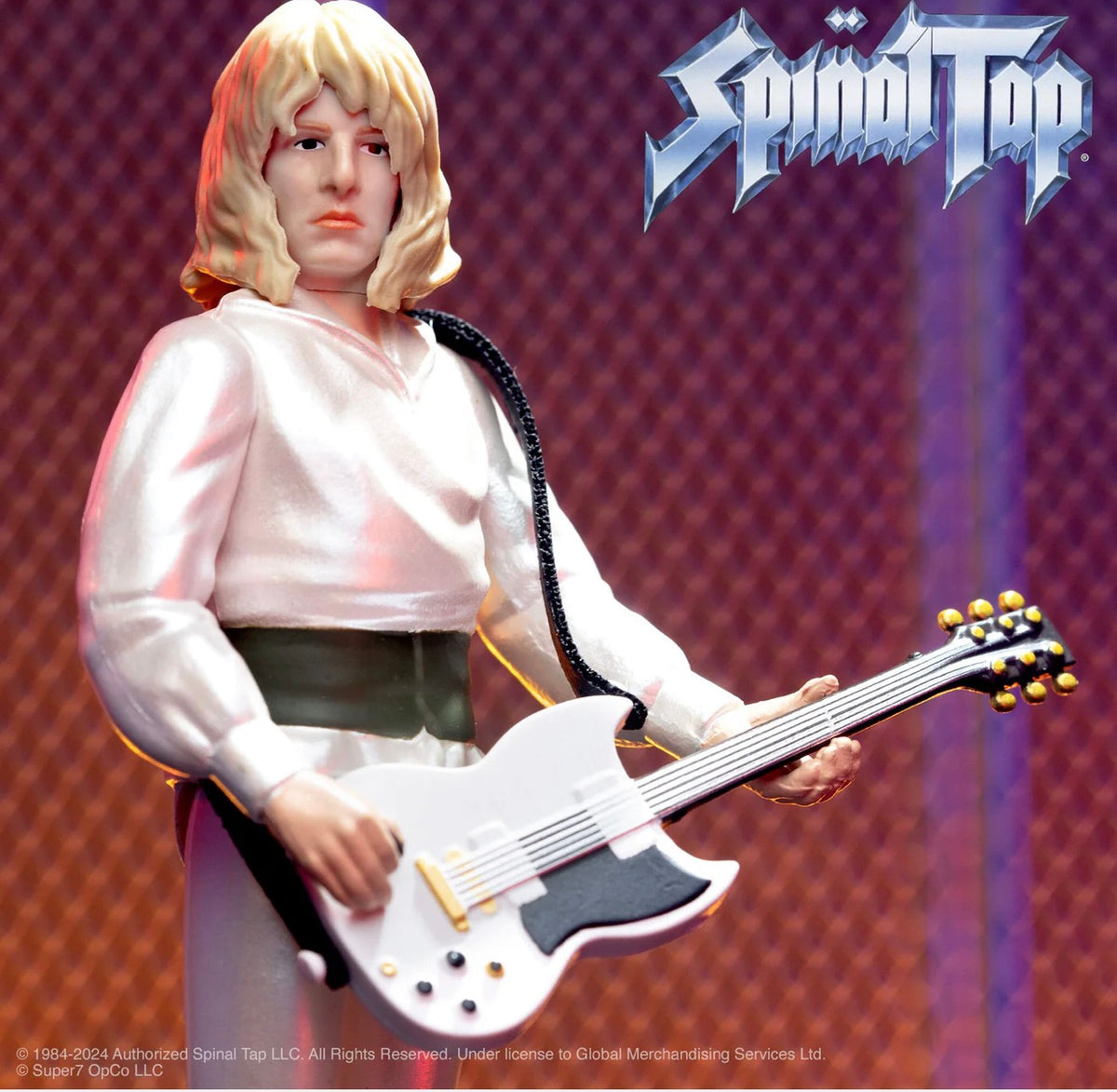 Super7 ReAction David St Hubbins Spinal Tap Figure