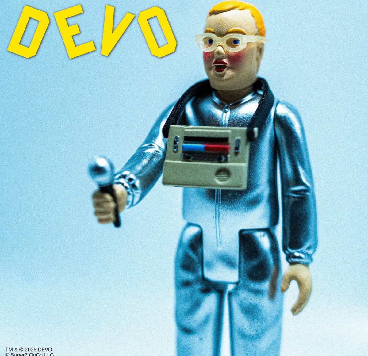 Super7 Devo Booji Boy Reaction Figure