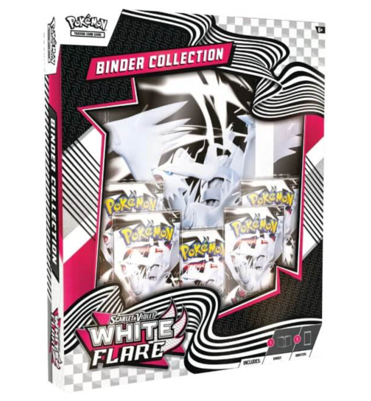 Pokemon Cards - White Flare Binder Collection