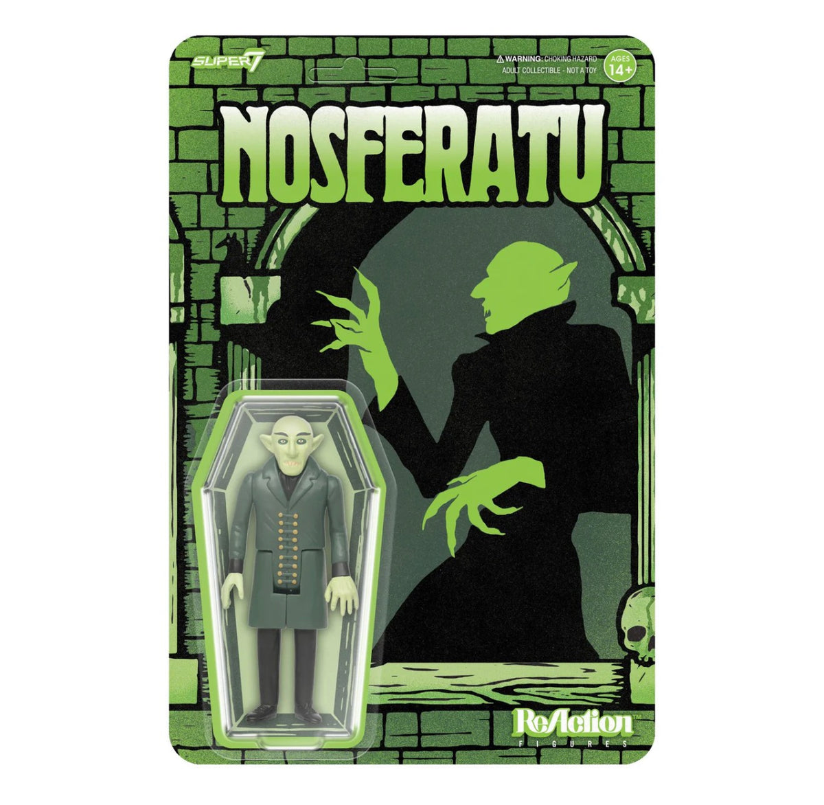 Super7 ReAction Nosferatu Film Poster Figure