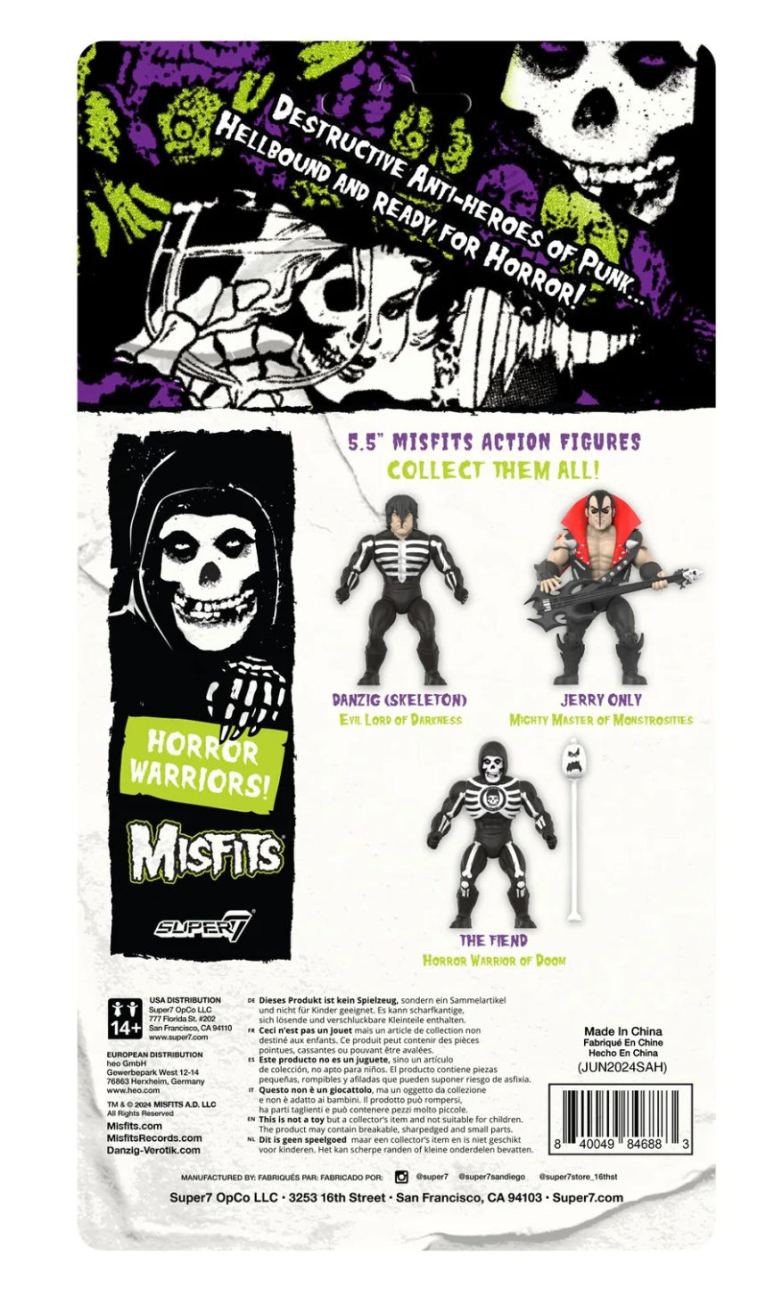 Danzig Skeleton Misfits Super 7 Figure