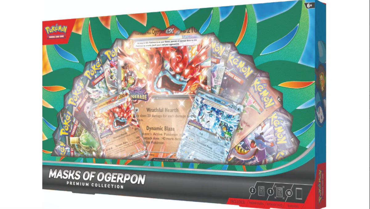 Pokemon Cards - Masks Of Ogerpon EX Premium Collection
